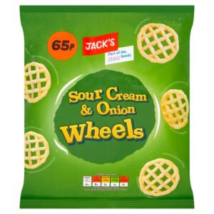 Jack's Sour Cream & Onion Wheels 70g