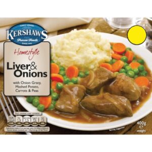 Kershaws Liver & Onion 400g