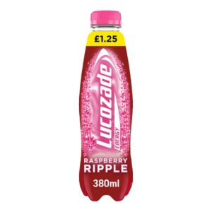 Lucozade Energy Drink Raspberry Ripple 380ml