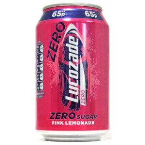Lucozade Zero Pink Lemonade 330ml