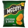 McCoy's Cheddar & Onion Sharing Crisps