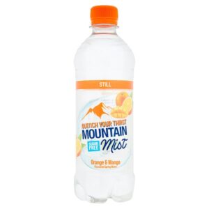 Mountain Mist Orange & Mango Flavoured Still Spring Water 500ml