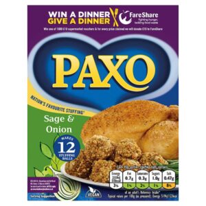 Paxo Sage & Onion Stuffing Mix 170g