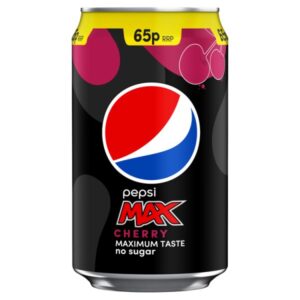 Pepsi Max Cherry Can 330ml