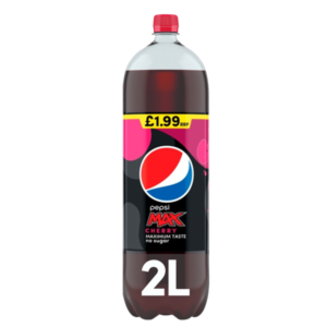 Pepsi Max Cherry Cola Bottle 2L