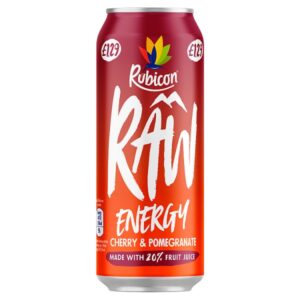 Rubicon Raw Energy Cherry & Pomegranate 500ml