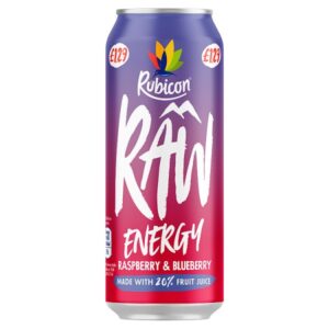 Rubicon Raw Energy Raspberry & Blueberry 500ml