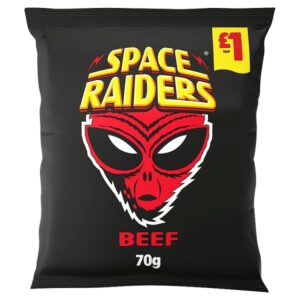 Space Raiders Beef Crisps