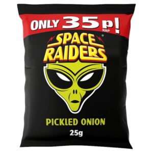 Space Raiders Pickled Onion Crisps
