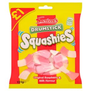 Squashies Original Raspberry & Milk Flavour 131g