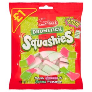 Squashies Sour Cherry & Apple Flavour 131g