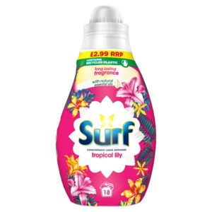 Surf Concentrated Liquid Laundry Detergent Tropical Lily 18 wash