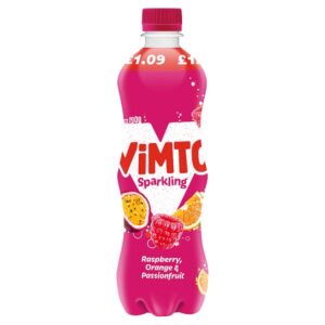 Vimto Sparkling Raspberry, Orange & Passionfruit 500ml