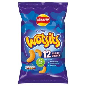 Walkers Wotsits Really Cheesy Multipack Snacks 12x16.5g