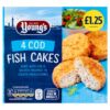 Youngs 4 Cod Fish Cakes 200g