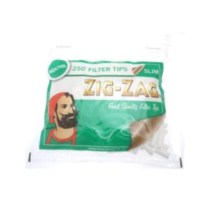 Zig-Zag Menthol slim filter tips 250