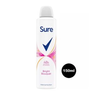 Sure Bright Bouquet Anti-perspirant Aerosol 150 ml Sure Bright Bouquet Anti-perspirant Aerosol 150 ml
